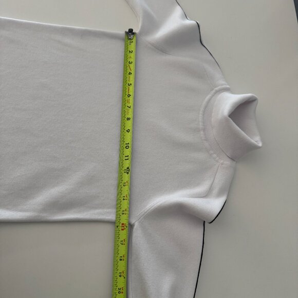 Commense Contrast Piping Turtleneck Sweater NWT, Size M - Picture 9 of 14